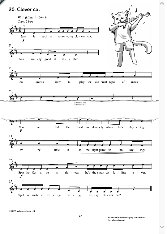 clever cat klavier & melodieinstr. mark wilson
