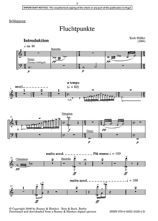 fluchtpunkte quintett 5 st. york hoeller