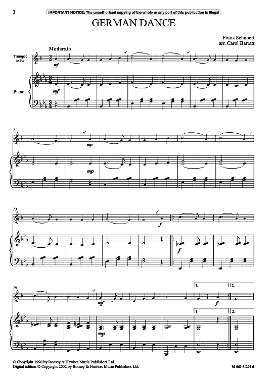 german dance klavier & melodieinstr. franz schubert