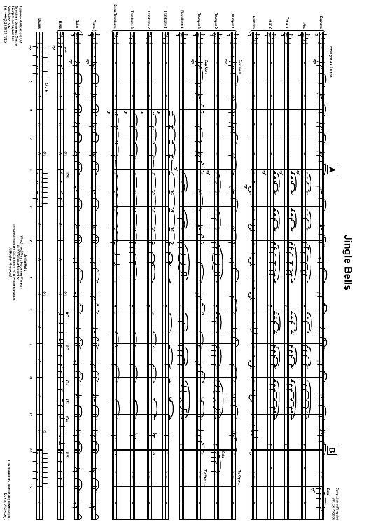 Jingle Bells Big Band PDF Noten von James Pierpont in F Dur fbd17208