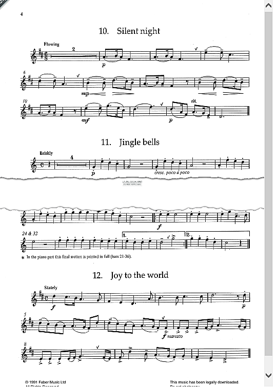 Jingle Bells Klavier & Melodieinstr. PDF Noten von James Pierpont in