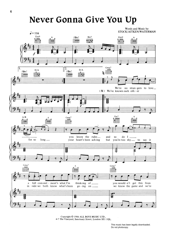 Never gonna give you up Ноты. Never gonna give you up баян Ноты. Never gonna give you up Ноты для фортепиано. Рикролл на гитаре.