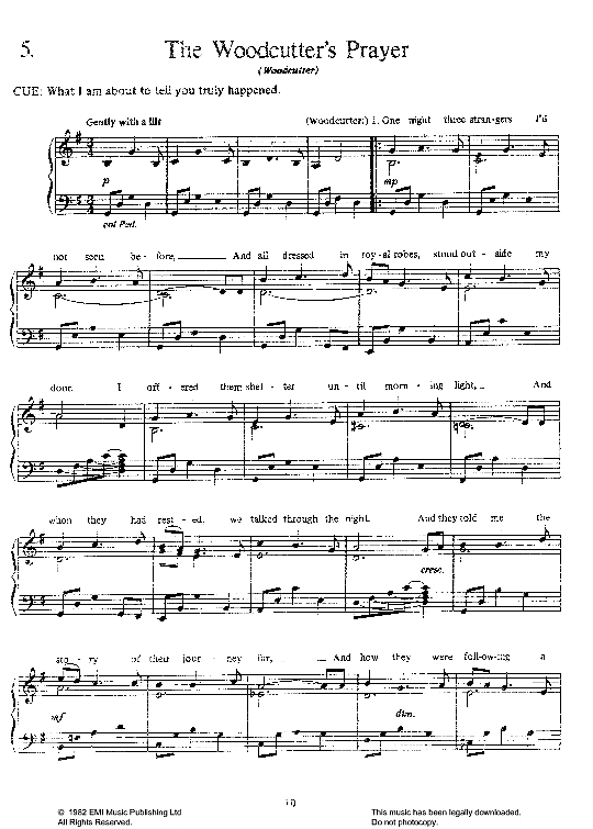 The Woodcutter s Prayer from The Christmas Dove & The Woodcutter