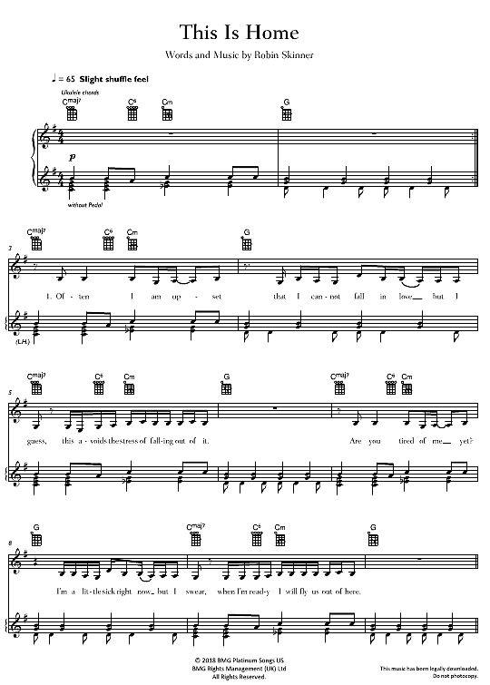 this is home klavier gesang & gitarre cavetown