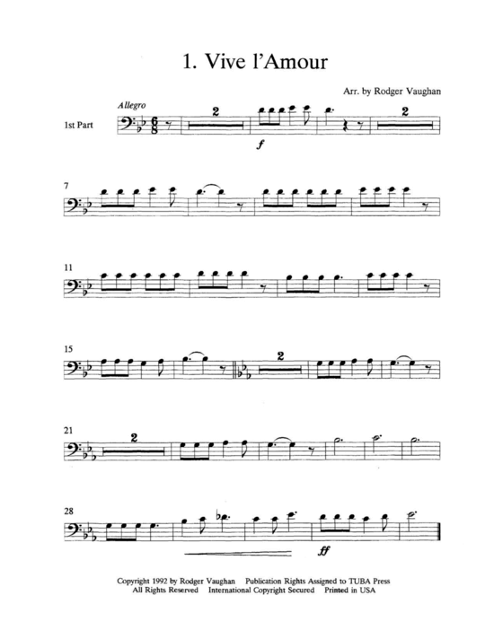 American Favorites- Quartets (Tuba Quartett EETT) (Quartett (Tuba)) von Verschiedene Verfasser