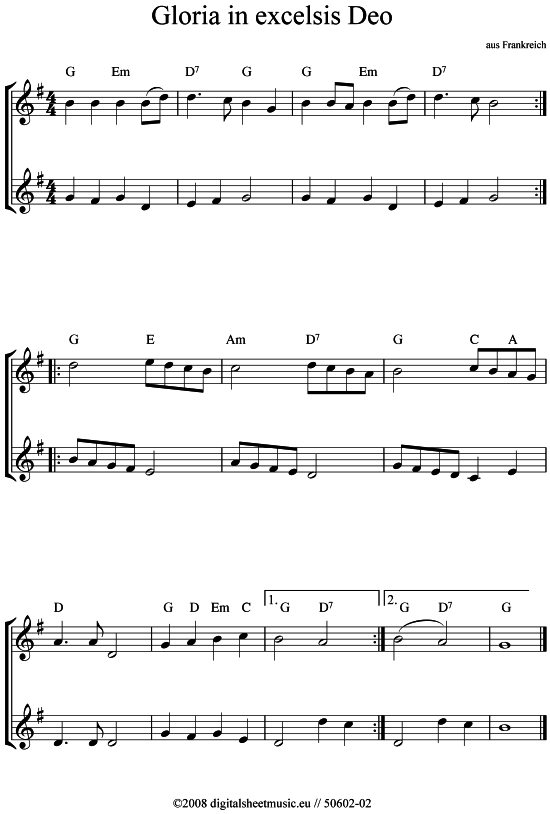Engel lassen laut erschallen (2x Blockfl te) (Duett (Fl te)) von Weihnachtslied (sehr einfach)
