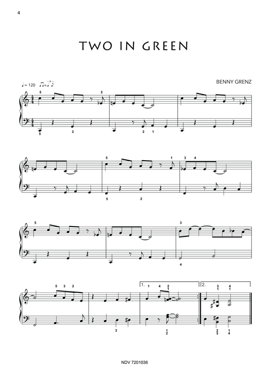 Mini Boogies - 12 easy piano songs (Klavier Solo) (Klavier Solo) von Benny Grenz