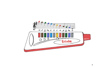 Wir musizieren auf der Triola (Noten im Querformat) (Triola) von 22 Kinder- Pionier- Volks- und Tanzlieder
