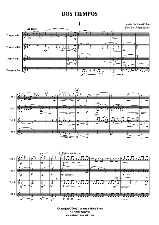 Zacatecas (Blechbl auml serquintett) (Quintett (Blech Brass)) von Genaro Codina 