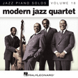 blues in h b arr. brent edstrom piano solo modern jazz quartet