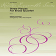 three pieces for brass quartet 1st bb trumpet brass ensemble arthur frankenpohl