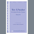 tov l'hodot it is good to give thanks satb choir elaine broad ginsberg