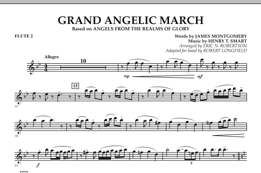 Grand Angelic March - Flute 2 (Concert Band) von Robert Longfield
