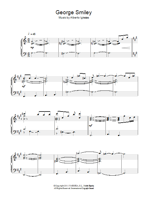 George Smiley (Piano Solo) von Alberto Iglesias