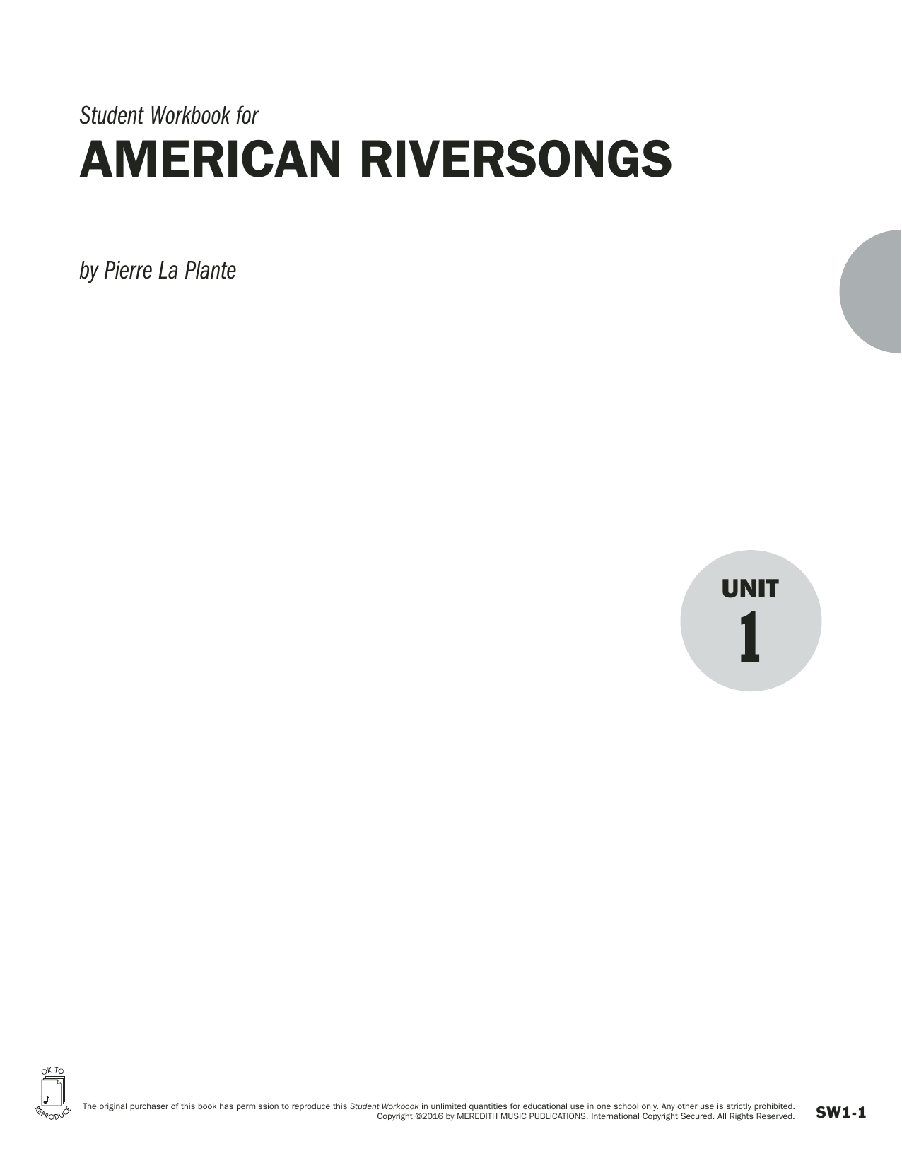 Guides to Band Masterworks, Vol. 6 - Student Workbook - American Riversongs (Instrumental Method) von Pierre La Plante