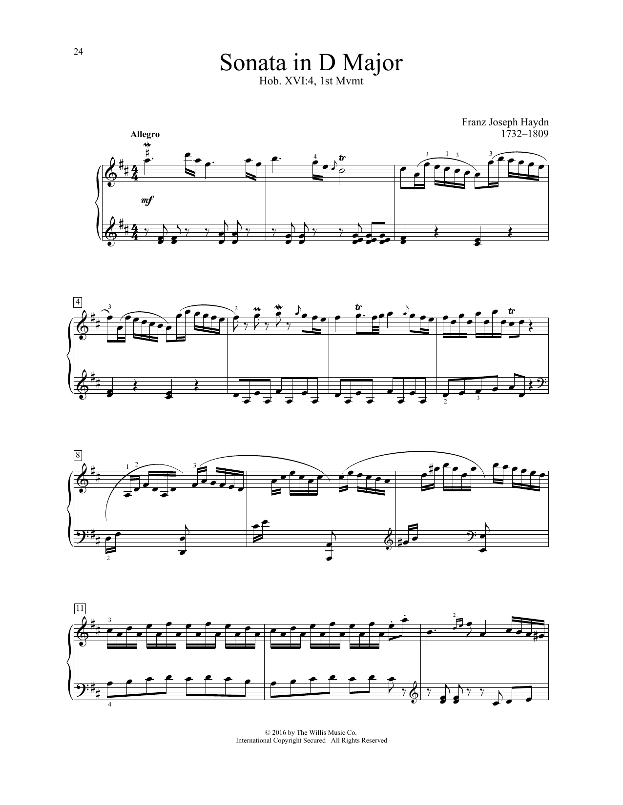 Prelude In D Major, Op. 11, No. 5 (Educational Piano) von Alexander Scriabin