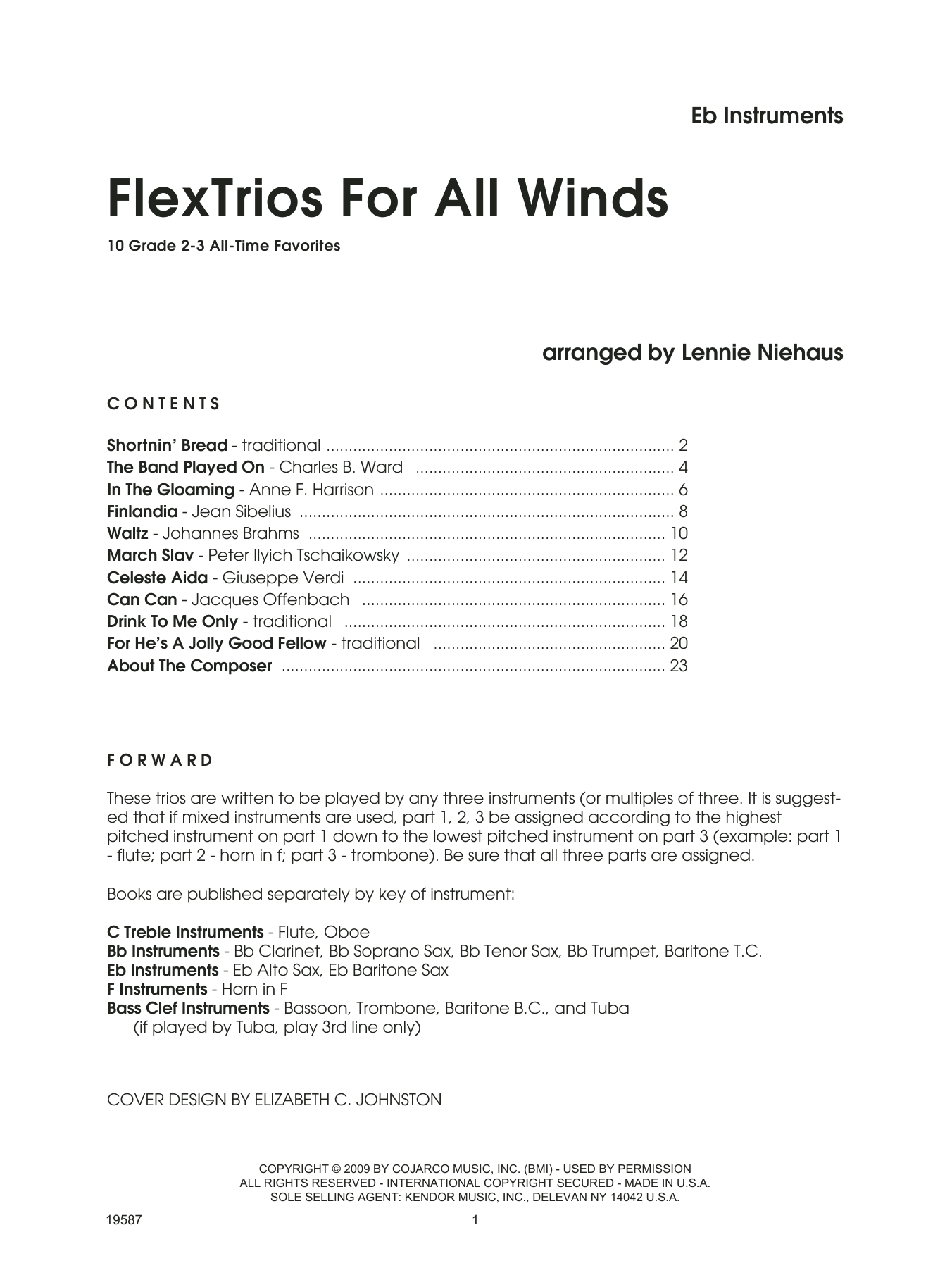 FlexTrios For All Winds (Eb Instruments) - Eb Instruments (Performance Ensemble) von Lennie Niehaus
