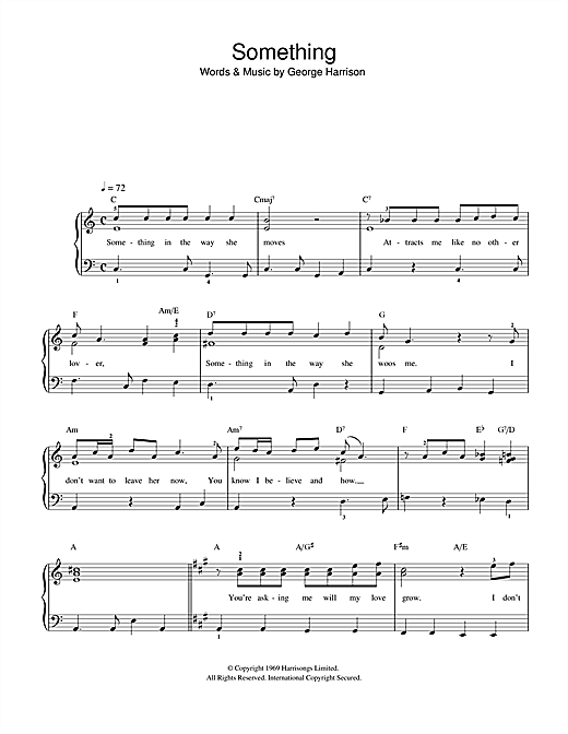 Something (Beginner Piano) von The Beatles