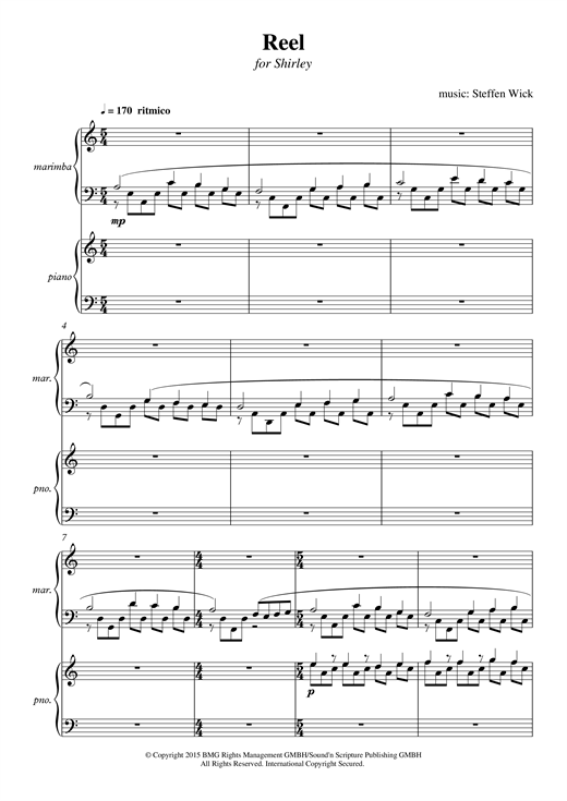 Reel (Marimba) von Steffen Wick