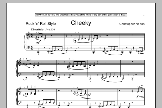 Product gallery: Page 1 of 1 Cheeky, Christopher Norton