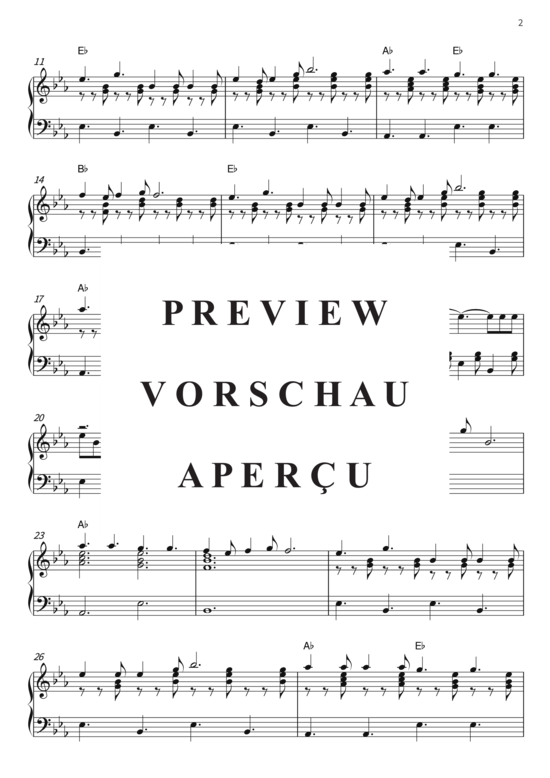 Produktgalerie: Seite 5 von 6 Zigeunermeisje , , Klavier Solo