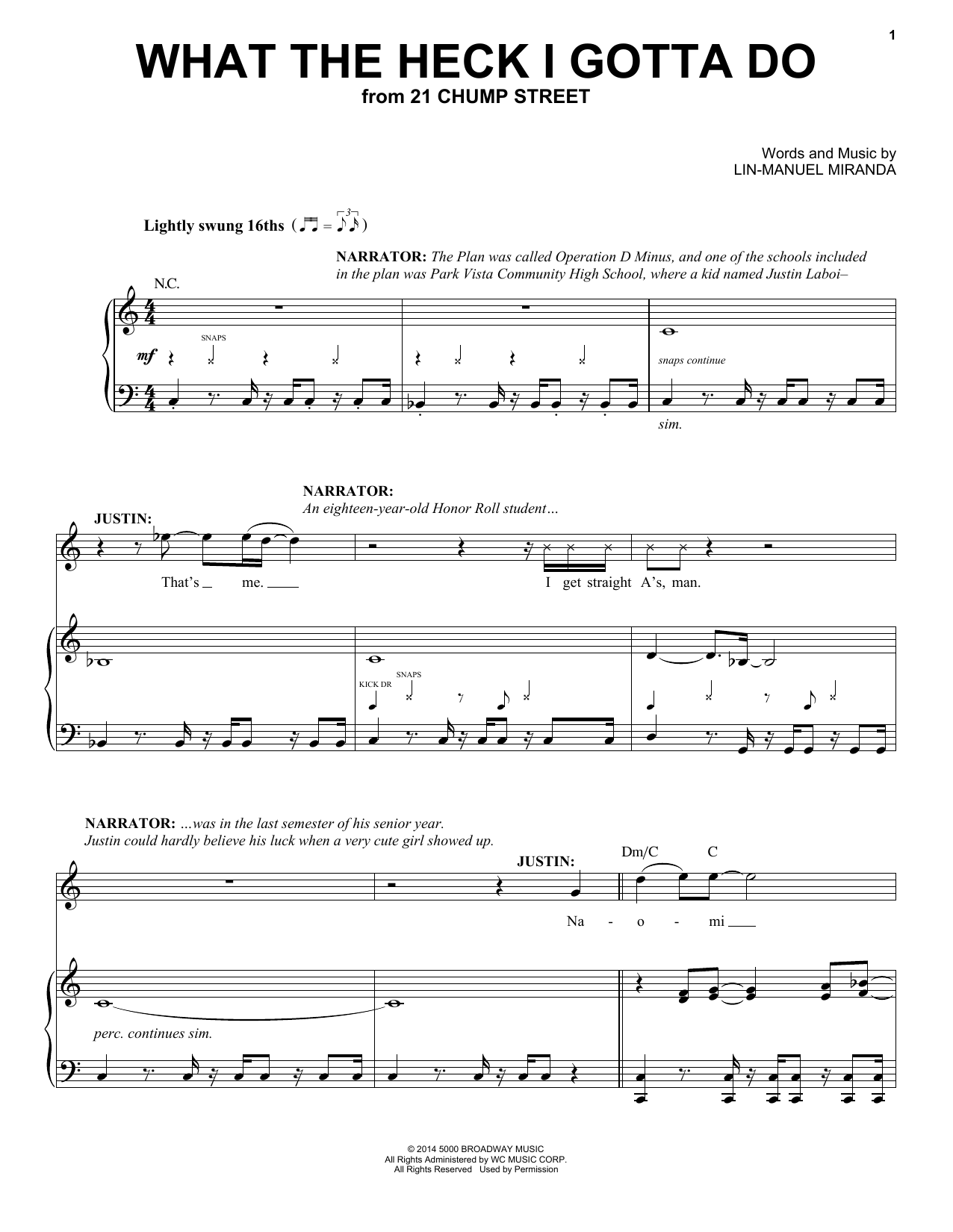 Produktbild zu: What The Heck I Gotta Do (from 21 Chump Street)