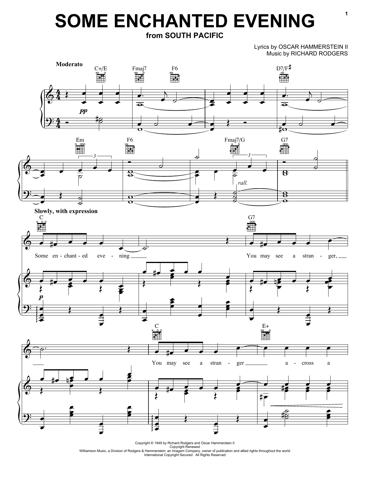 Produktbild zu: Some Enchanted Evening