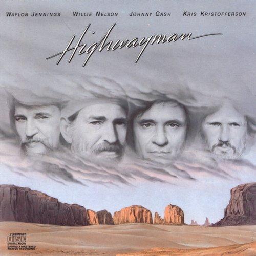 cover: The Highwayman, Willie Nelson, Kris Kristofferson, Johnny Cash, Waylon Jennings, Jimmy Webb, The Highwaymen, Gesang, Gitarre, Klavier