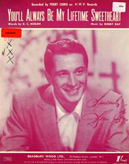 cover: You'll Always Be My Lifetime Sweetheart, Perry Como, Gesang, Gitarre, Klavier