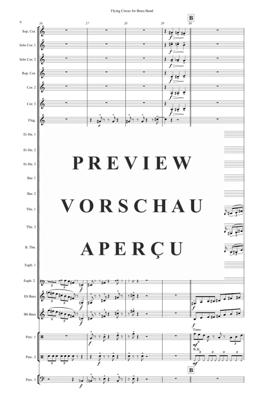Produktgalerie: Seite 9 von 11 Flying Circus, , (Brass Band)