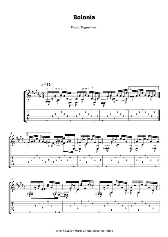 gallery: Bolonia - From the album ´Flamenco Entre Amigo´, , Guitar