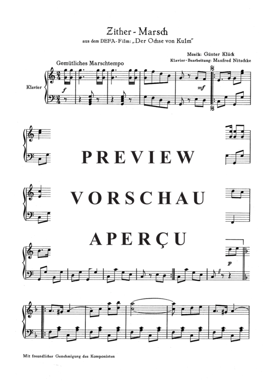 Product gallery: Page 8 of 13 Musik aus Filmen der DEFA , , Piano and Voice