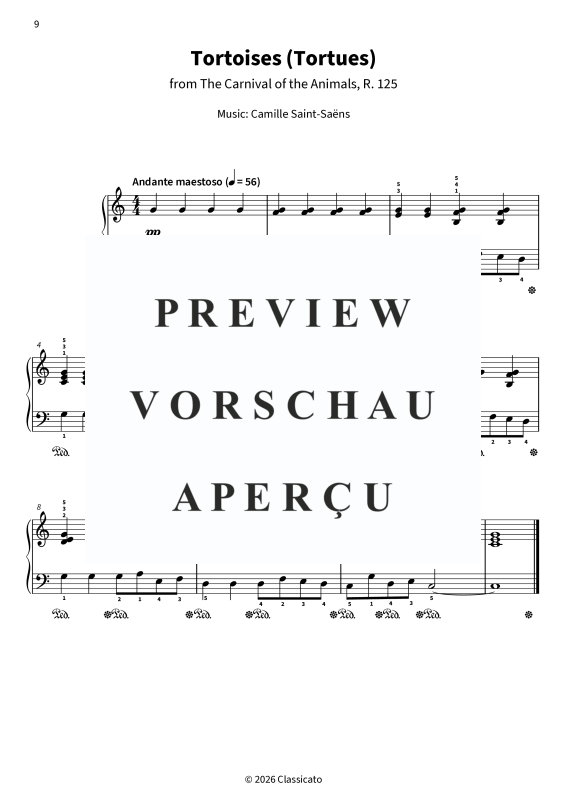 Produktgalerie: Seite 11 von 11 Slow Pieces for Sloth Pianists - In simplified arrangements, , Klavier Solo