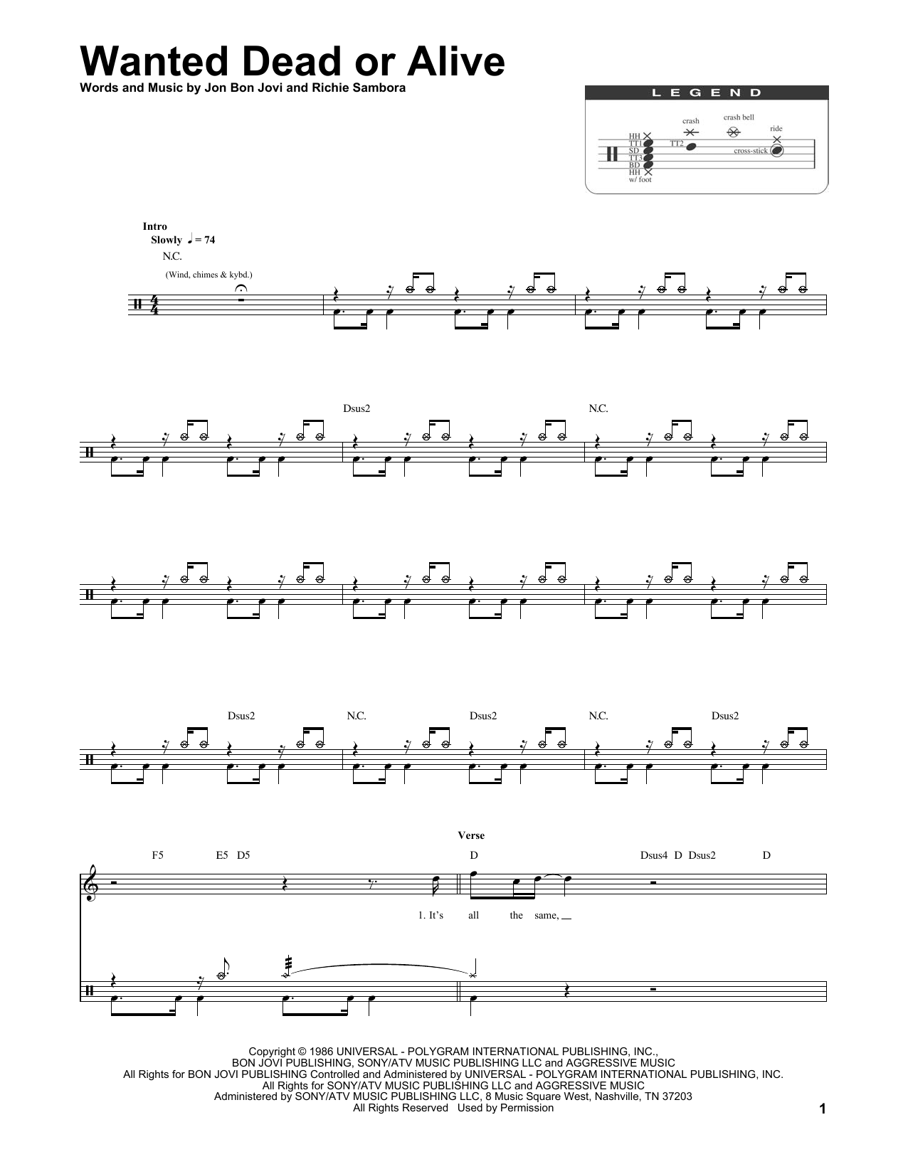 Product gallery: Page 1 of 1 Wanted Dead Or Alive, Bon Jovi