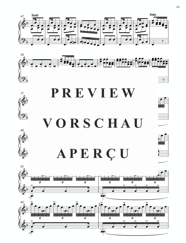 Product gallery: Page 11 of 11 Autumn (from: Four Seasons - 3 movements), Inagawa, Akiko, Klavier Solo