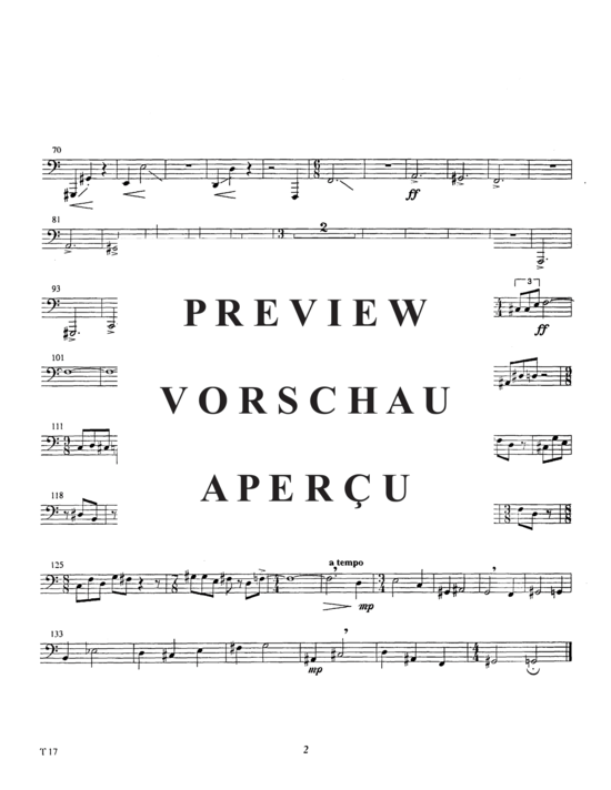 Produktgalerie: Seite 12 von 21 Cortege , , (Tuba + Percussion)