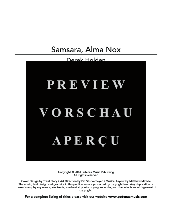 Produktgalerie: Seite 3 von 8 Samsara, Alma Nox, , (Tuba Solo)