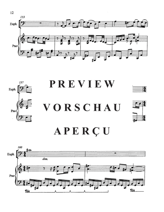 Product gallery: Page 16 of 21 Serenade for Euphonium , , (euphonium + piano)