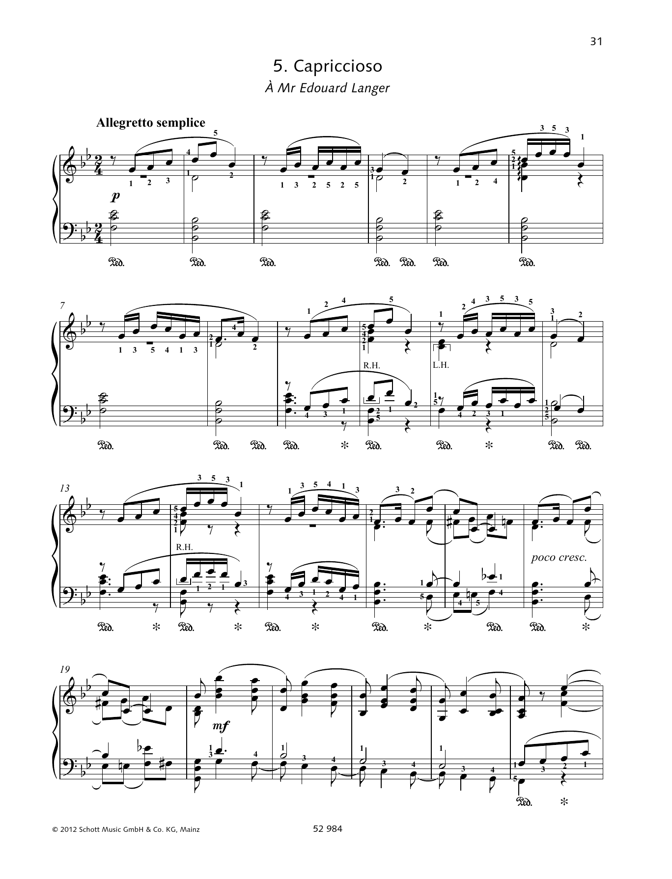 Produktbild zu: Capriccioso