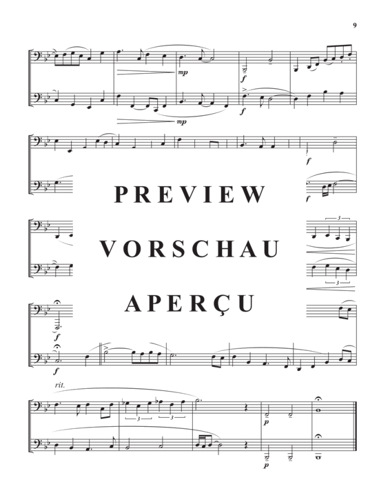 Produktgalerie: Seite 13 von 21 Six Concert Caprices , , (Blechbläser Duett - tiefe Lage)