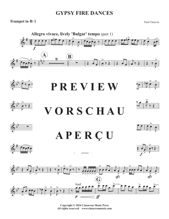 Produktgalerie: Seite 10 von 19 Gypsy Fire Dances , , (Blechbläserquintett)