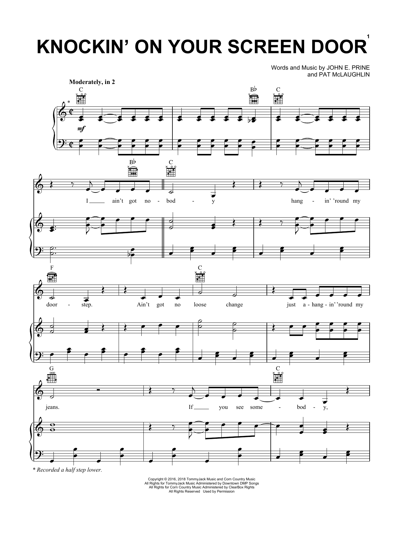 Produktbild zu: Knockin' On Your Screen Door