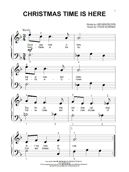 Product gallery: Page 1 of 1 Christmas Time Is Here, Vince Guaraldi