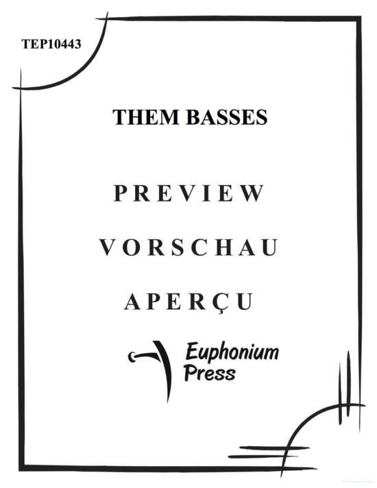Product gallery: Page 2 of 21 Them Basses , , (Tuba Quartett EETT)