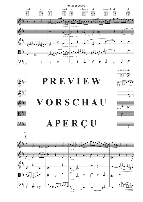Produktgalerie: Seite 5 von 21 Presto , , (Quintett flexible Besetzung)