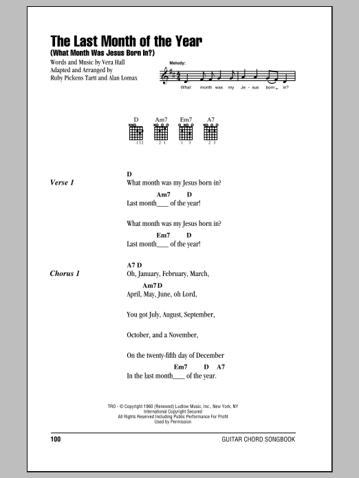 Product gallery: Page 1 of 1 The Last Month Of The Year (What Month Was Jesus Born In?), Vera Hall