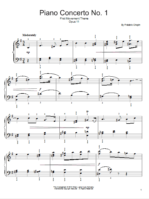 Product picture to: Concerto In E Minor