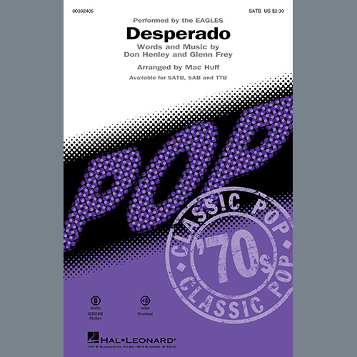 cover: Desperado (arr. Mac Huff), Eagles, Chor