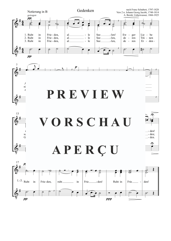 Product gallery: Page 3 of 3 Gedenken, , Trombone Choir