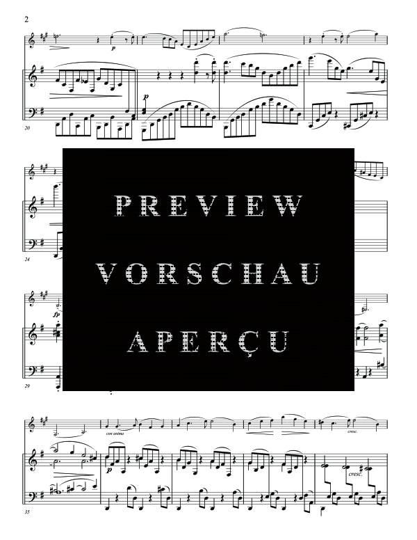 Product gallery: Page 6 of 11 Sonate in G Major, Op. 78, , (clarinet in Bb and piano)